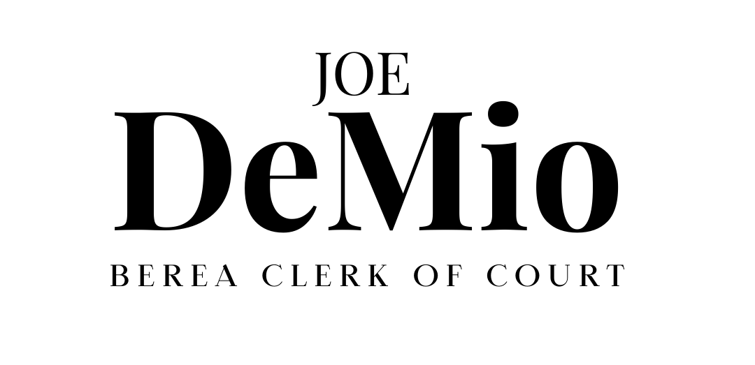 Joe DeMio Berea Clerk Of Court